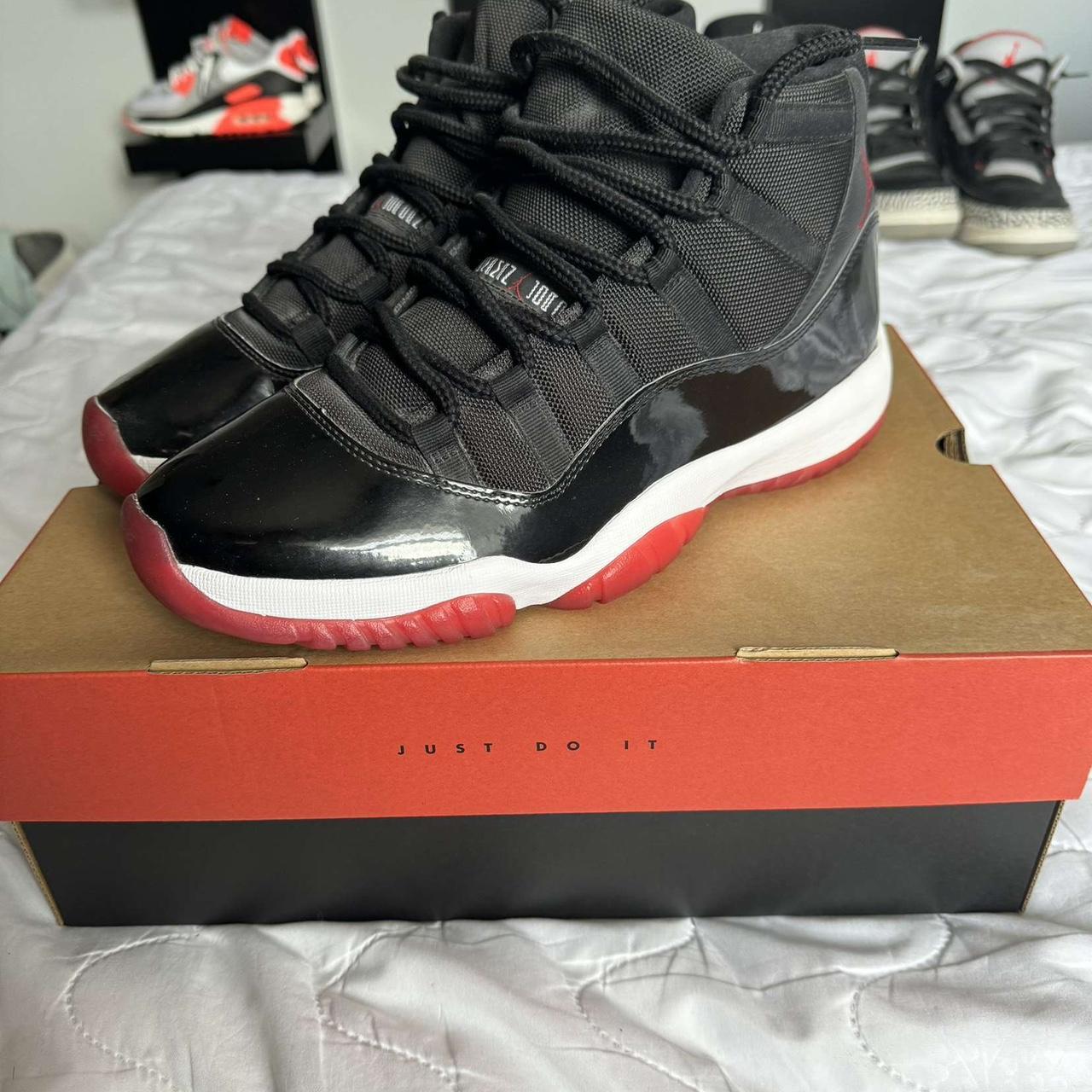 Jordan 11 OG Bred Uk 11 with og box fantastic. Depop