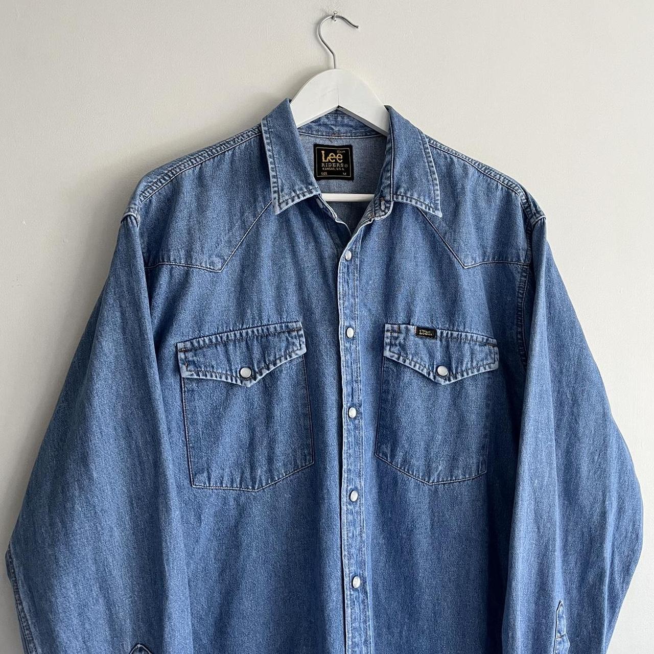 Lee Men's Blue Shirt | Depop