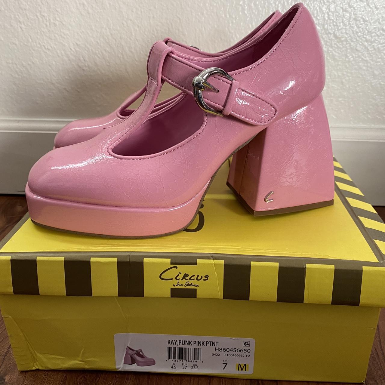 Cute Pink Mary Janes Brand Circus by Sam Edelman... Depop