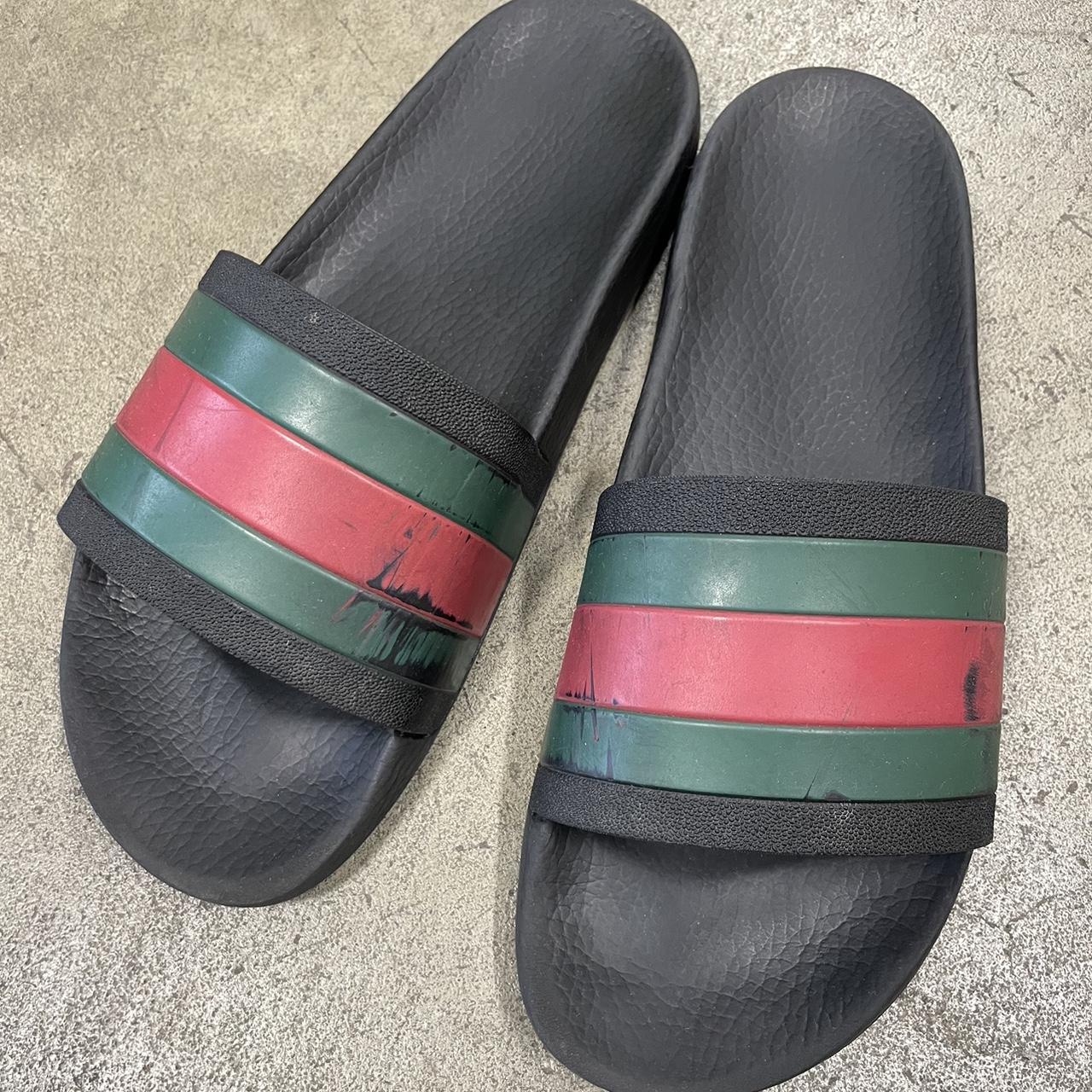 mens gucci slides size 10