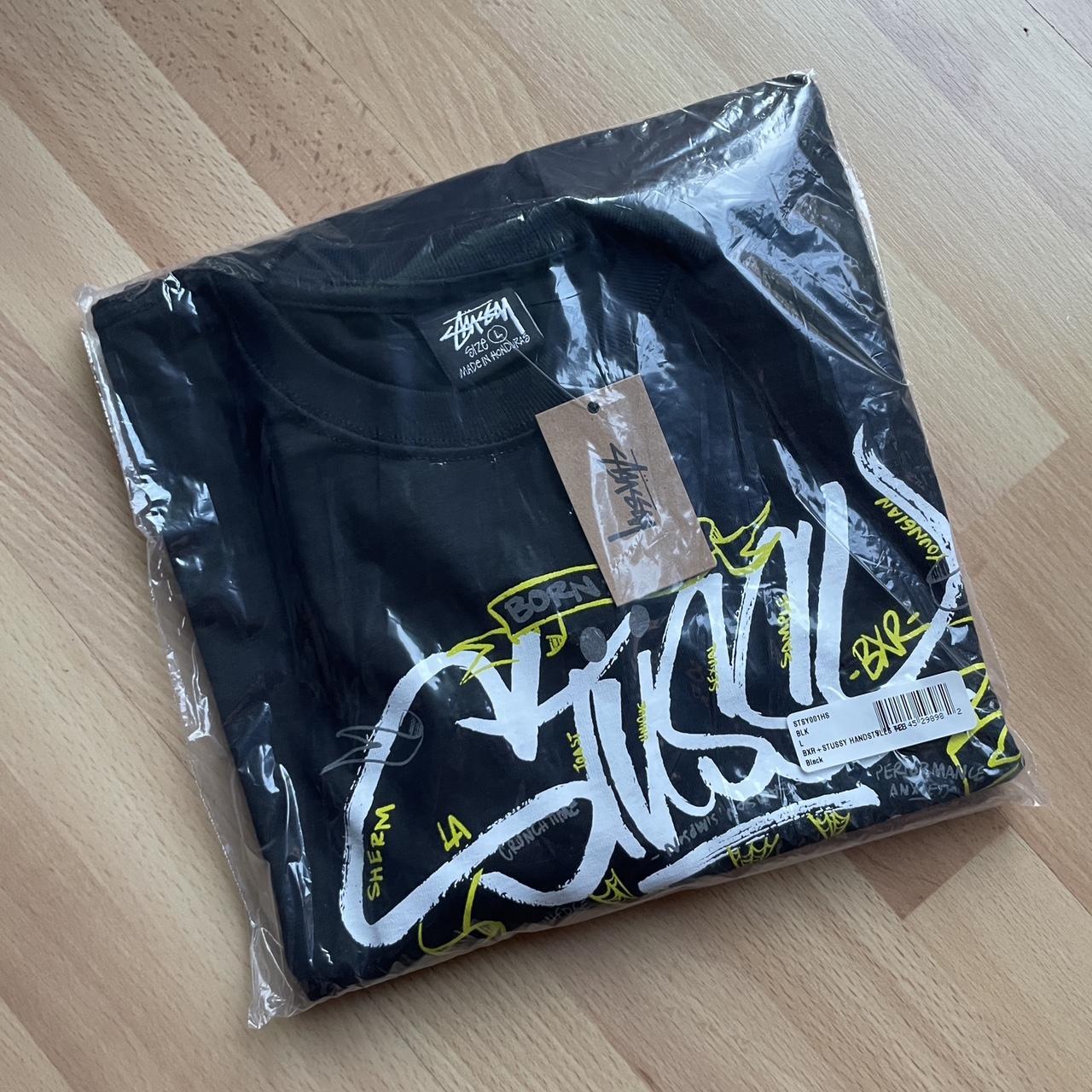 Stussy & Born X Raised Handstyles Tee Size L New in... - Depop