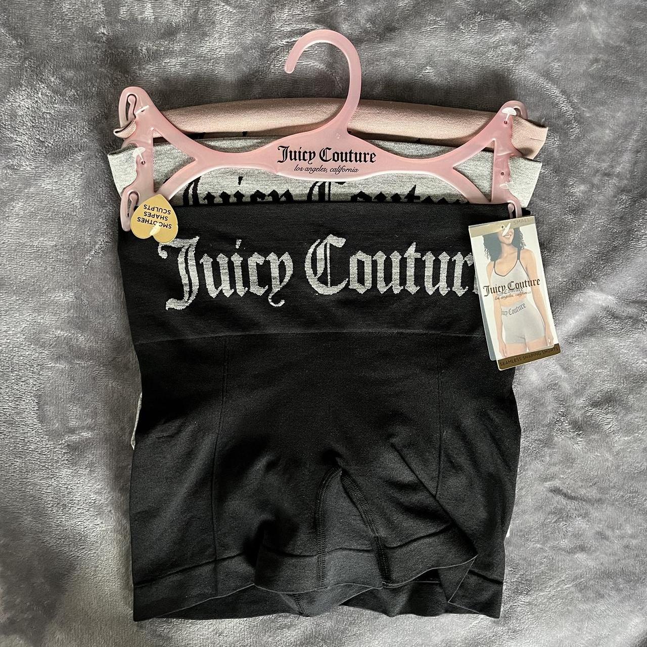 JUICY COUTURE Women's Seamless Shaping Bike Shorts 2 pack