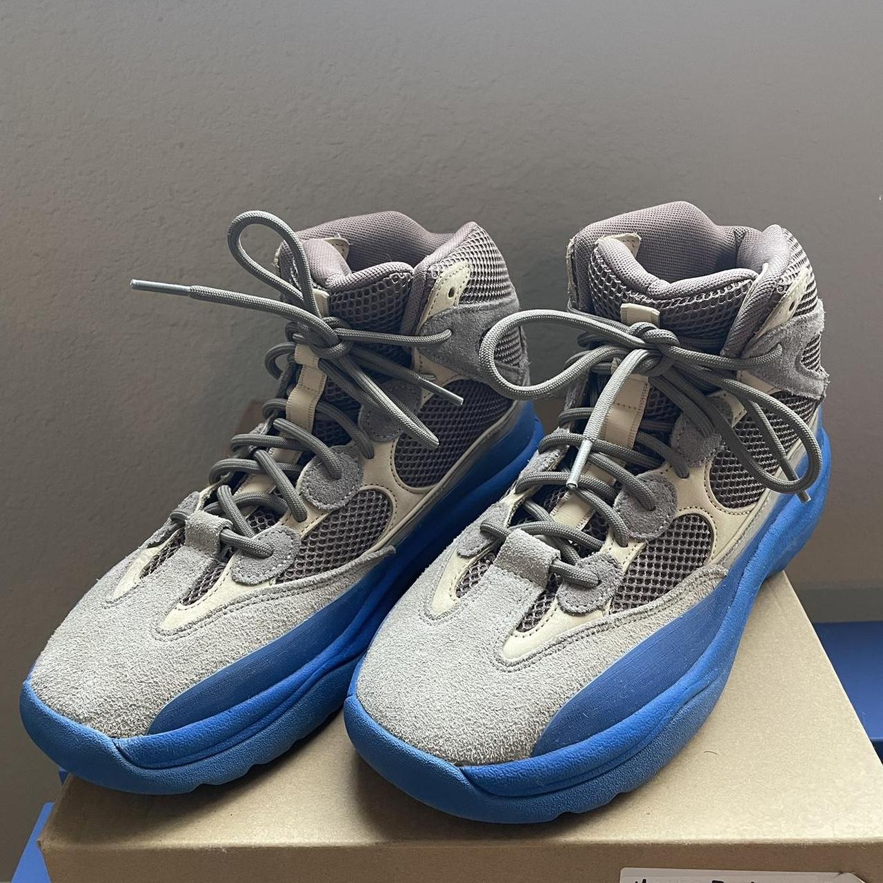 Yeezy shops blue boots