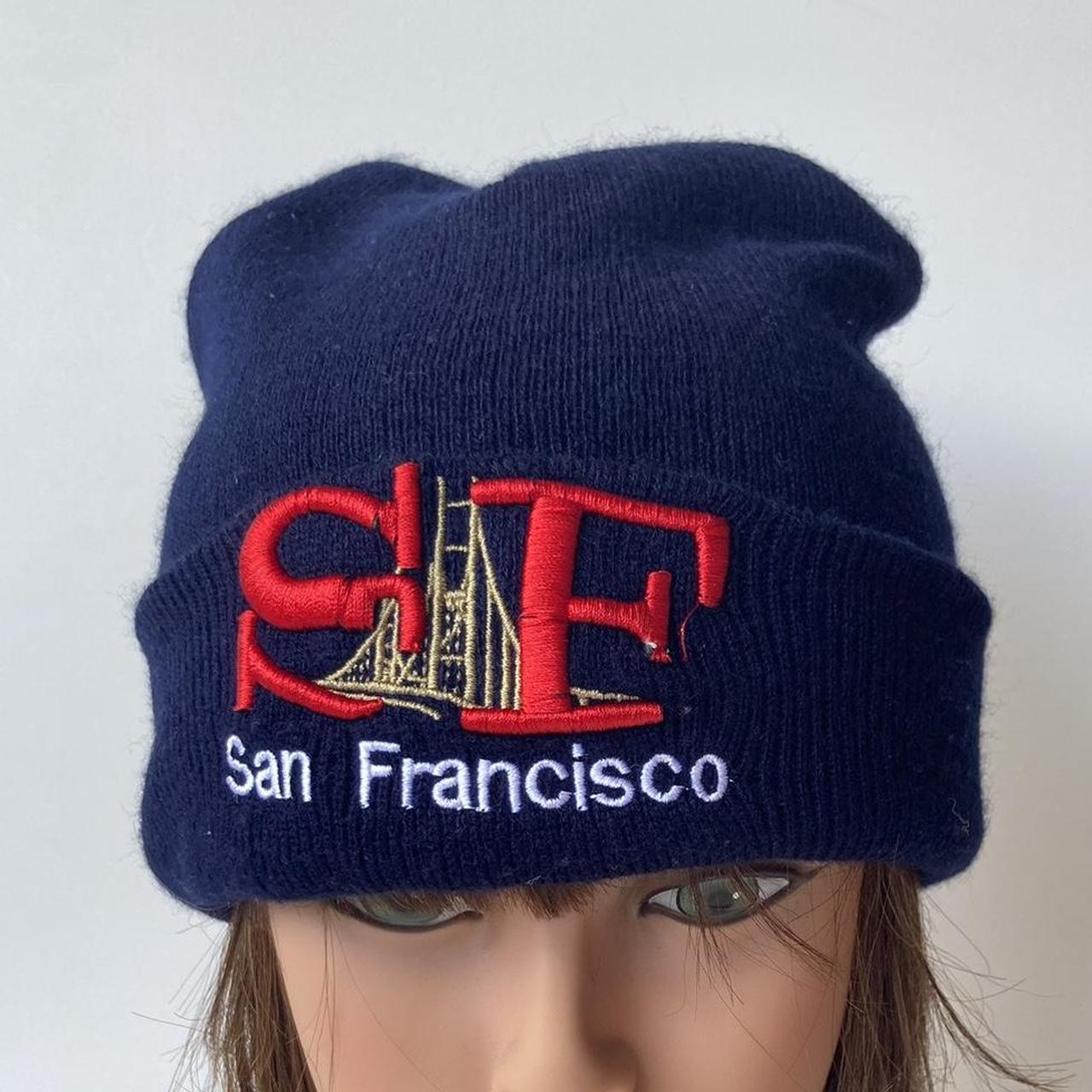 Vintage Y2K SF San Francisco beanie , Great used...