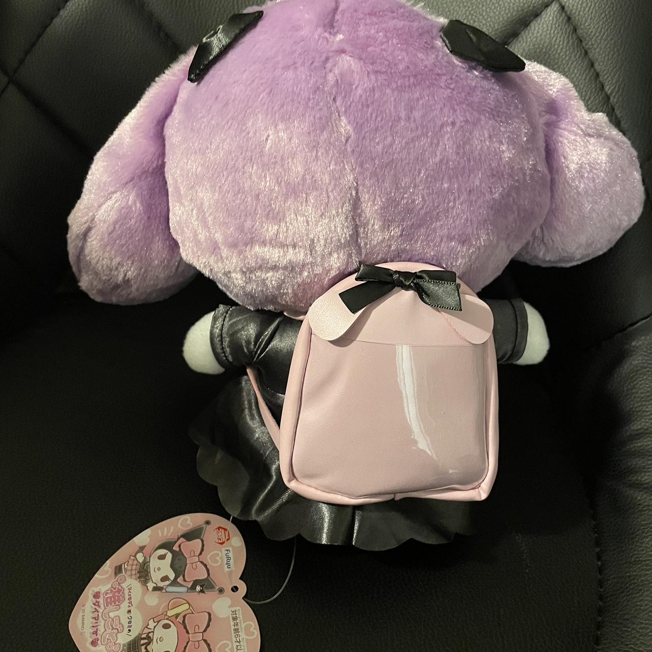 Sanrio My Melody plush backpack gothic lolita - Depop