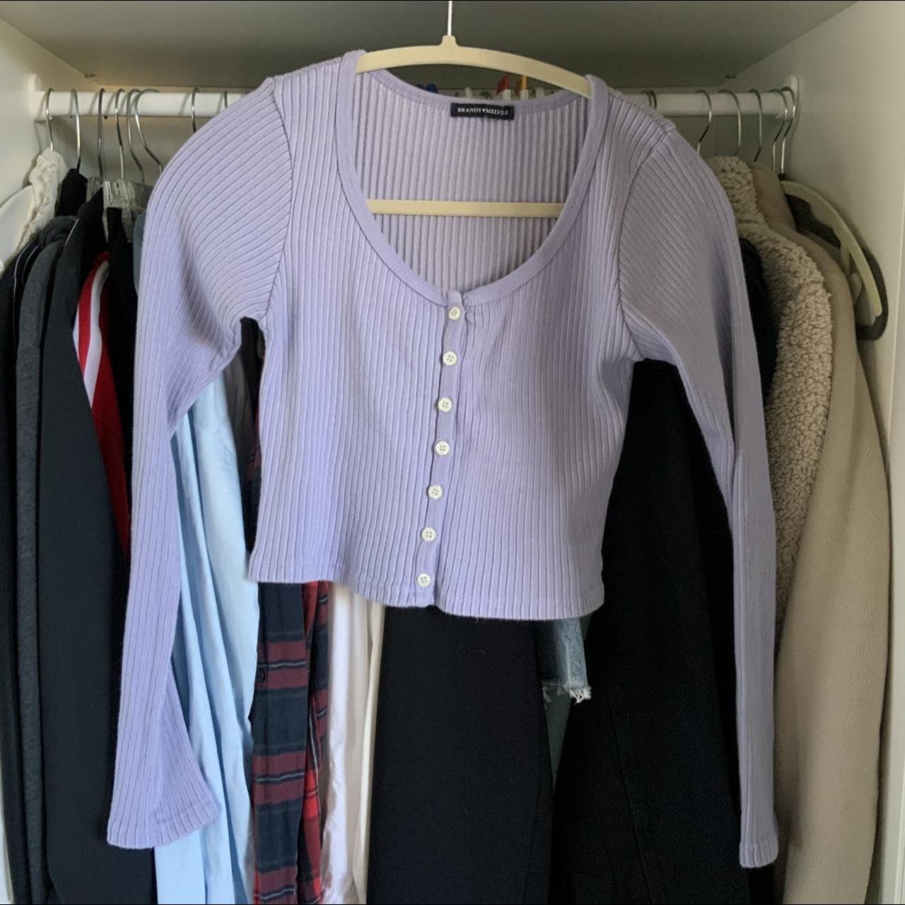 brandy melville zelly top long sleeve Depop
