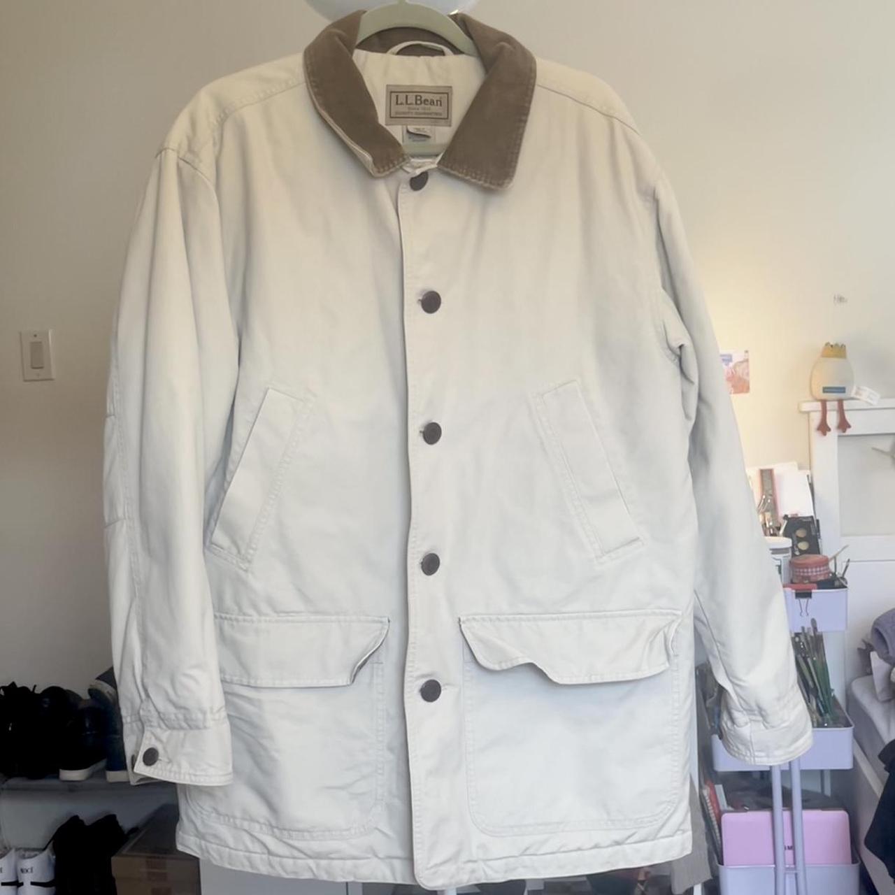 Ll bean barn coat on sale insulated