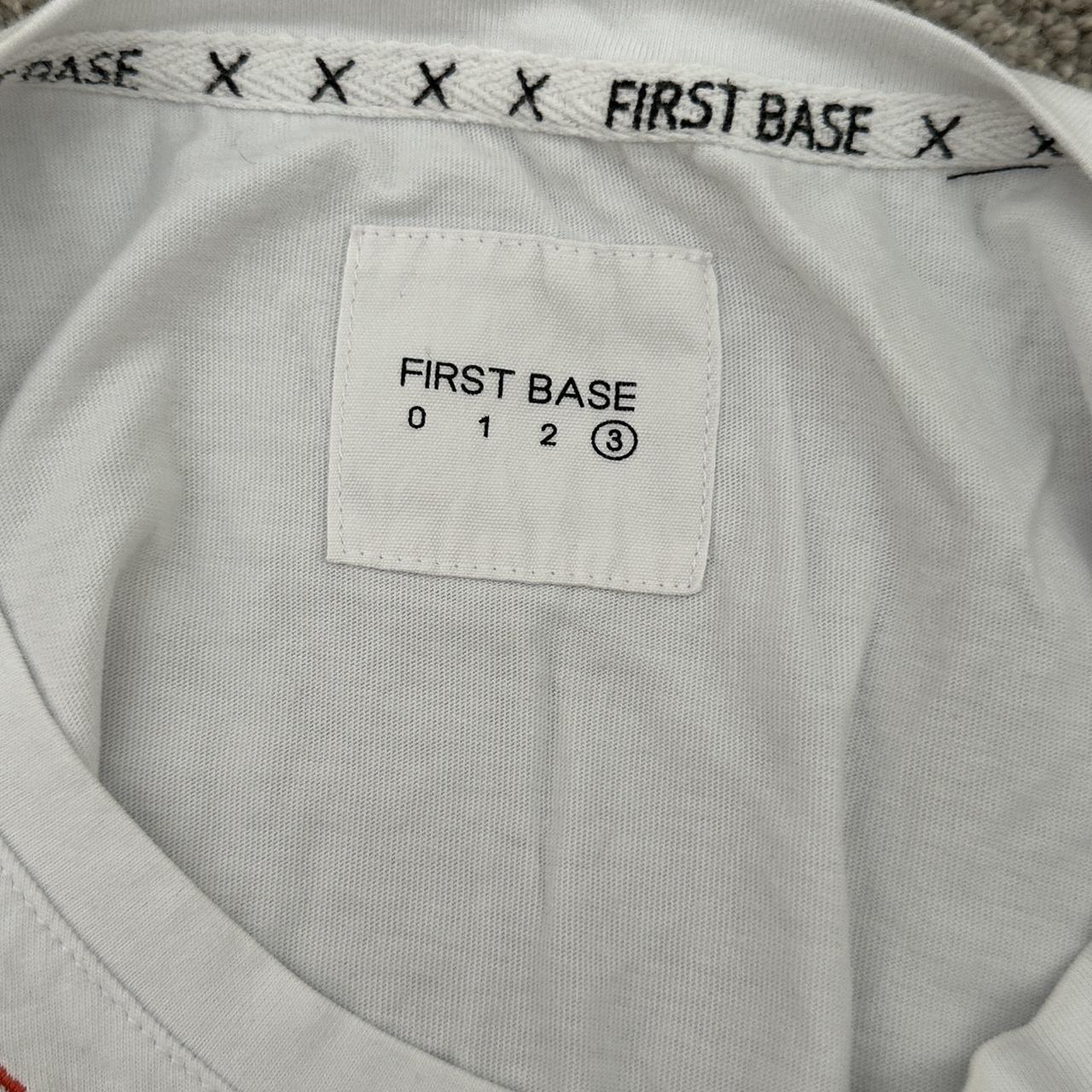 First base crop tank Size 3 (large), bought for an... - Depop