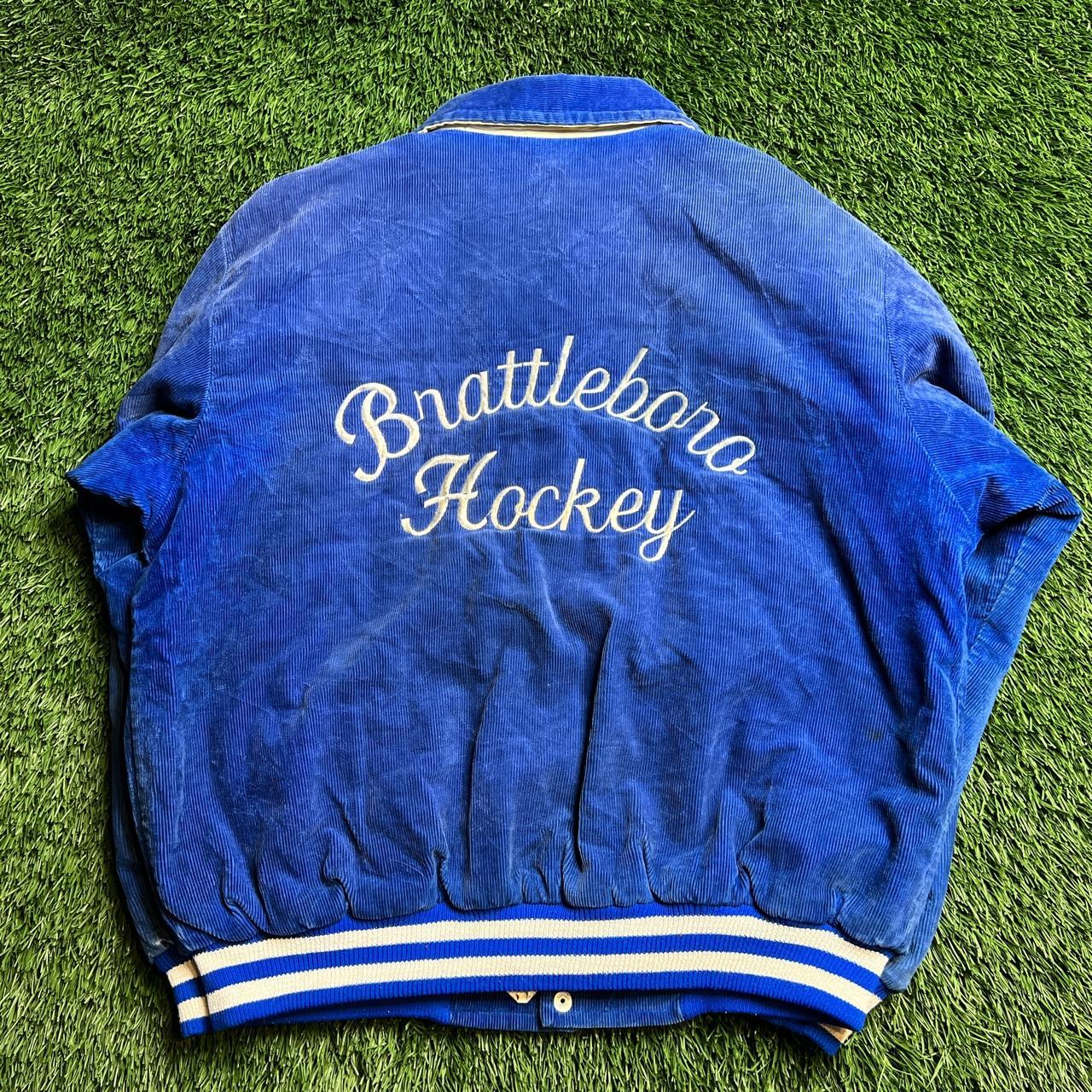 Corduroy hockey jacket • from Brattleboro, VT •... Depop