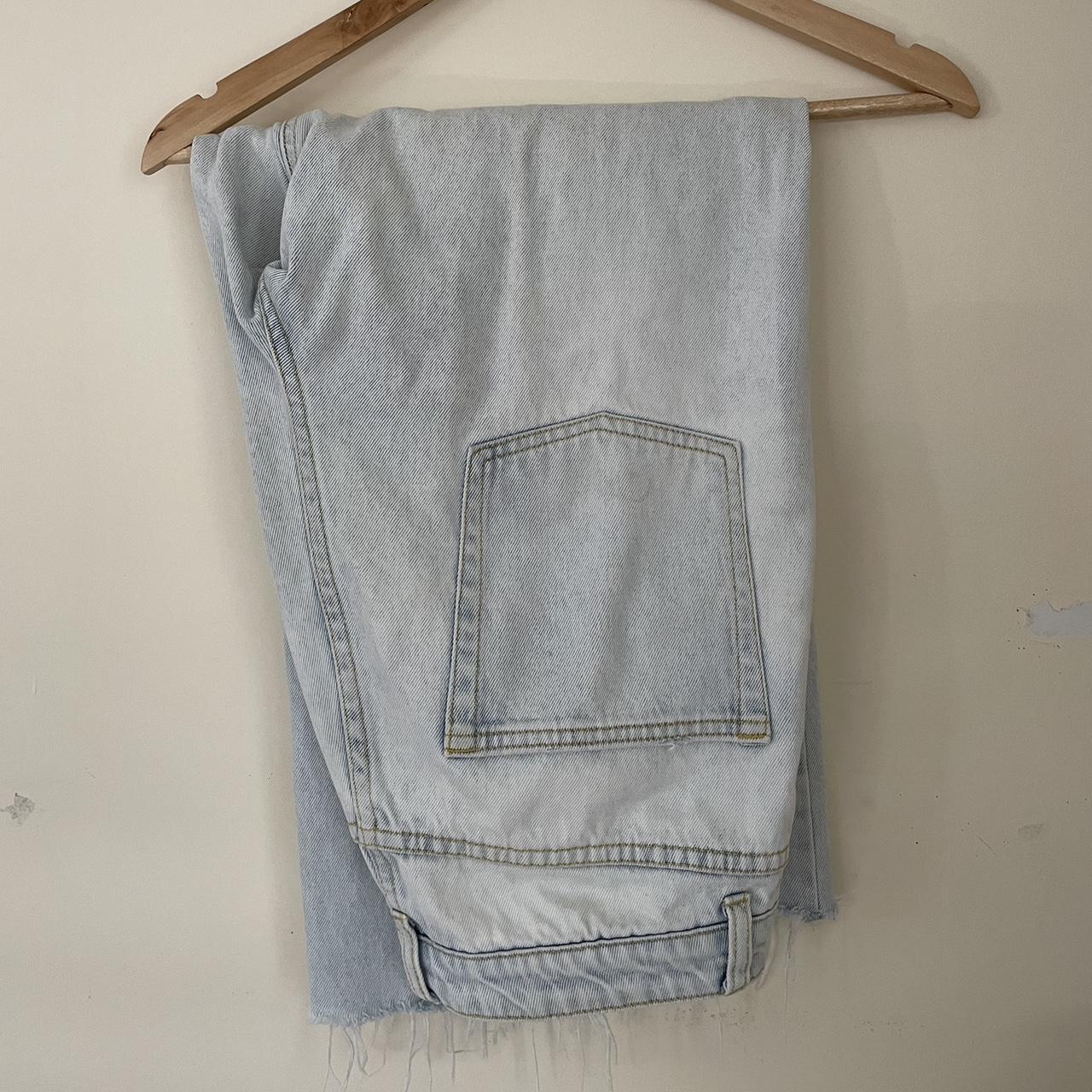 Ghanda wide leg jeans size Au10 Depop