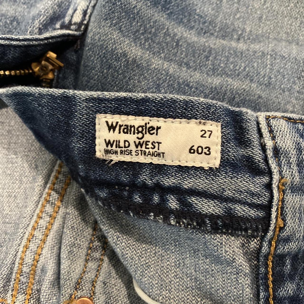 Wrangler Women's Blue Jeans | Depop