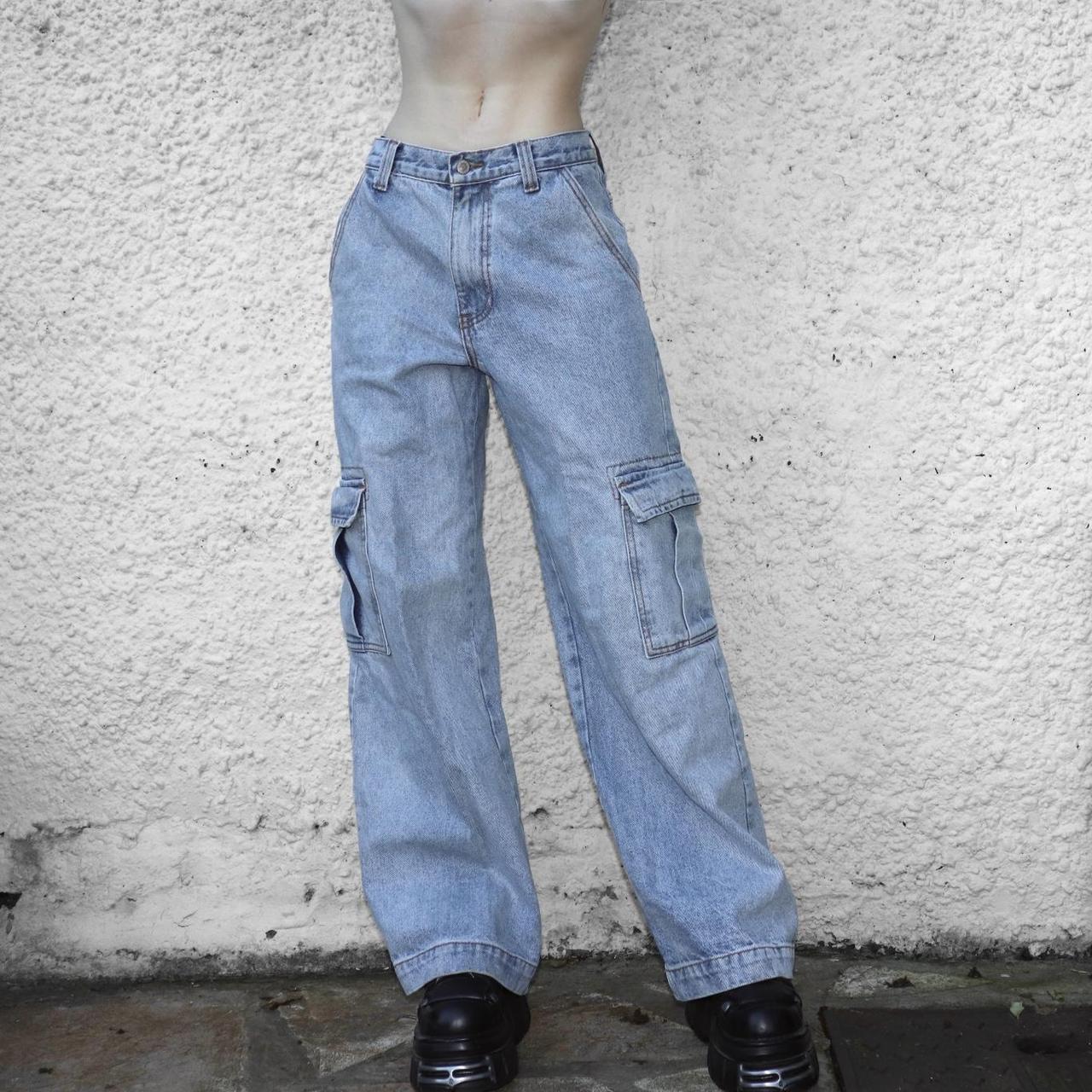 BRANDY MELVILLE jeans - Tatum jeans - can be low... - Depop