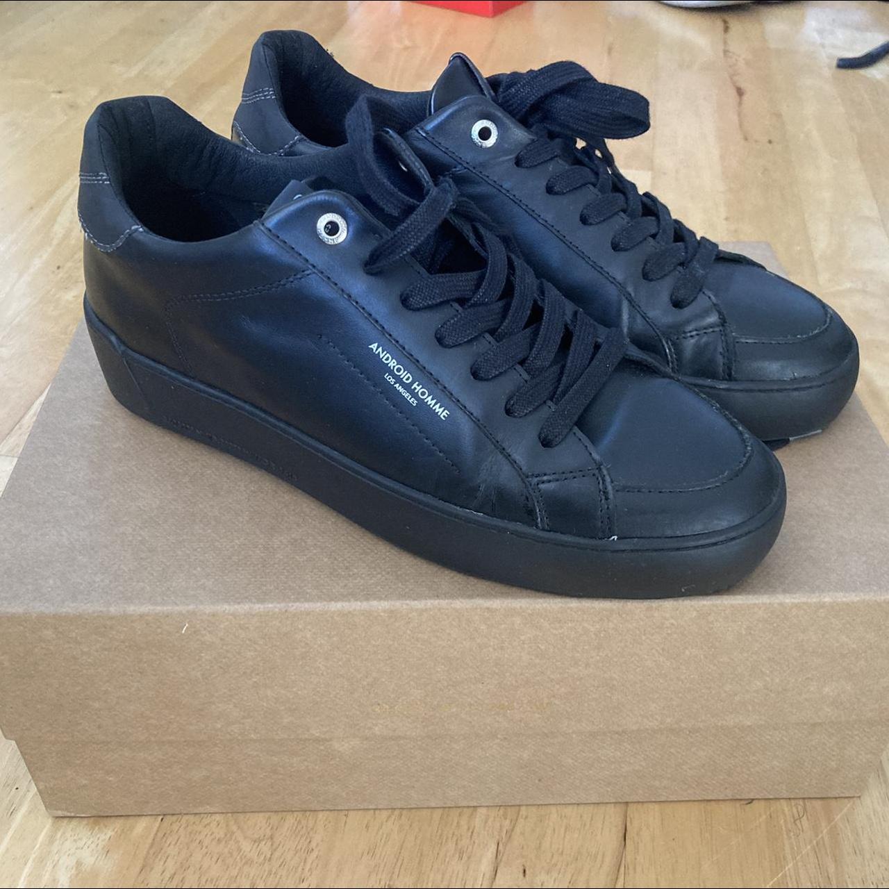 Black Android Homme trainers Men’s size 8. Very... - Depop