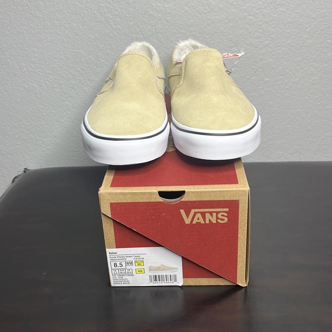 Tan 2024 sherpa vans