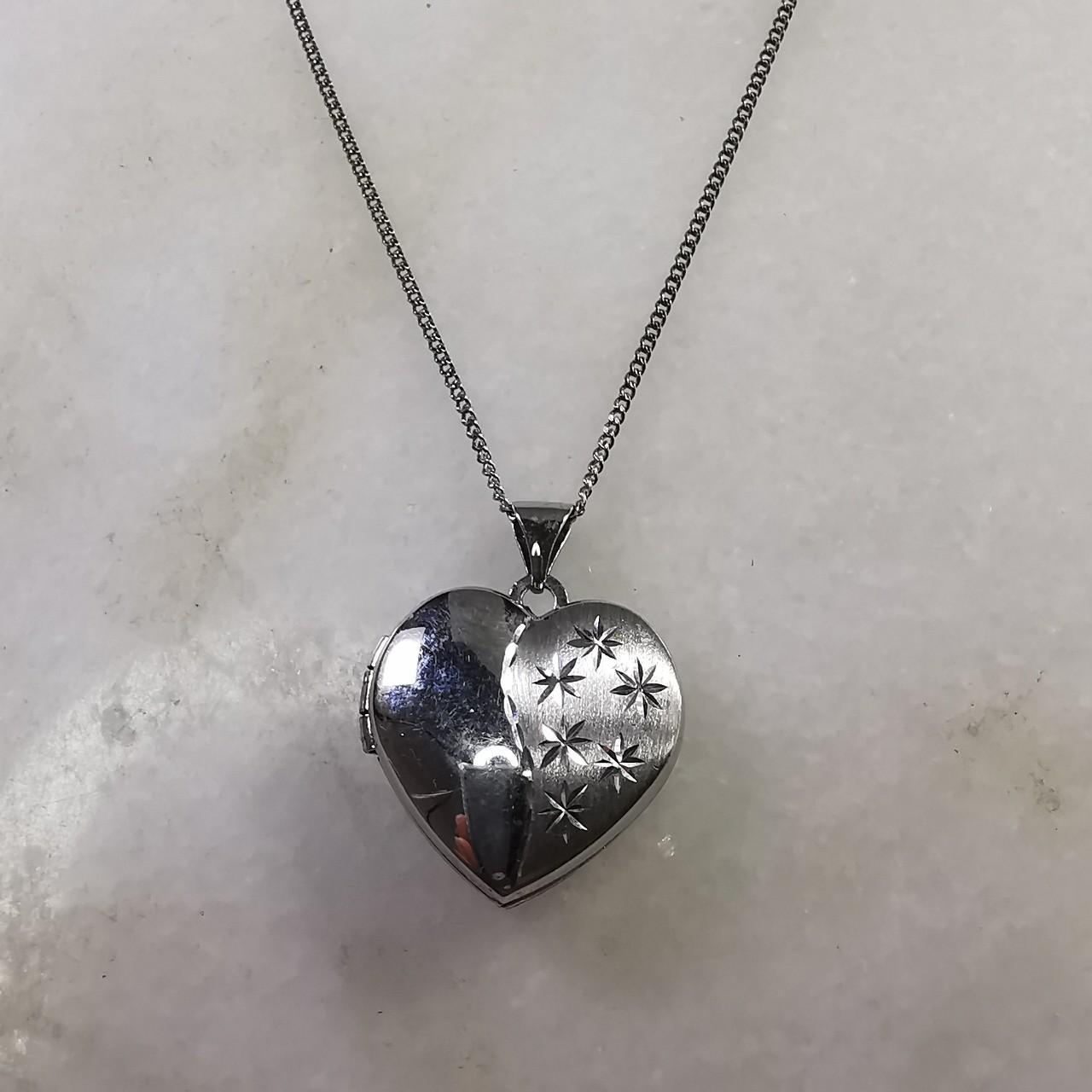 Sterling Silver Heart Locket Necklace With Butterfly Nigeria | Ubuy