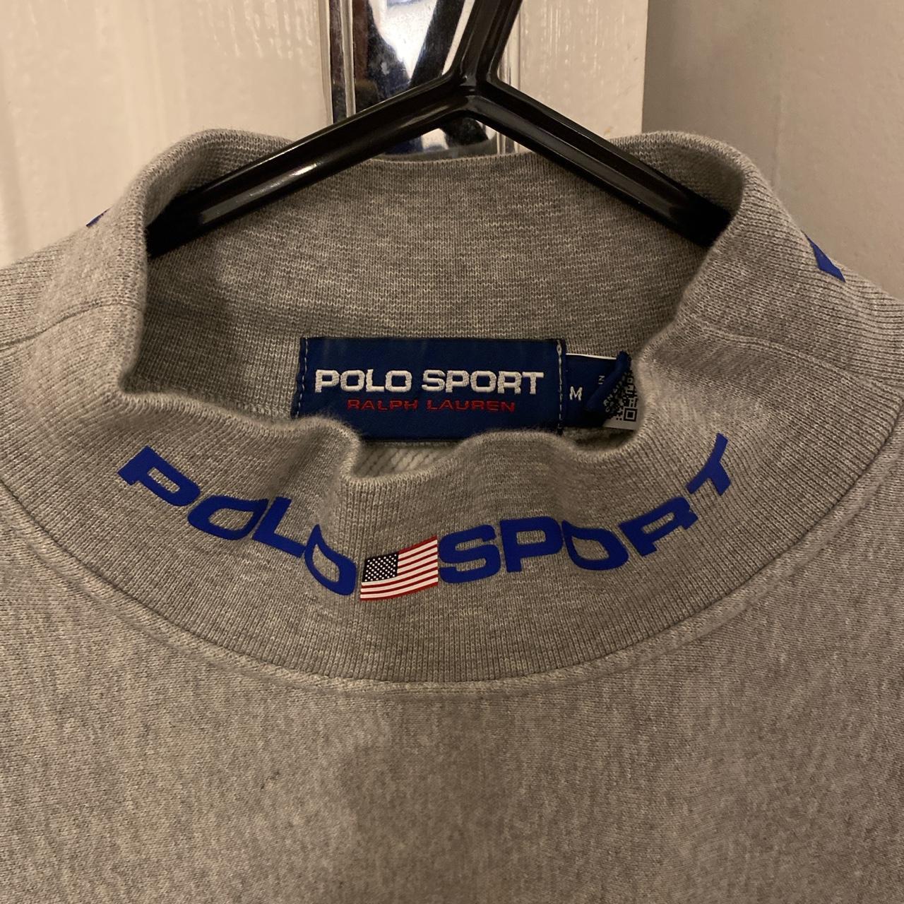 mock neck polo shirt