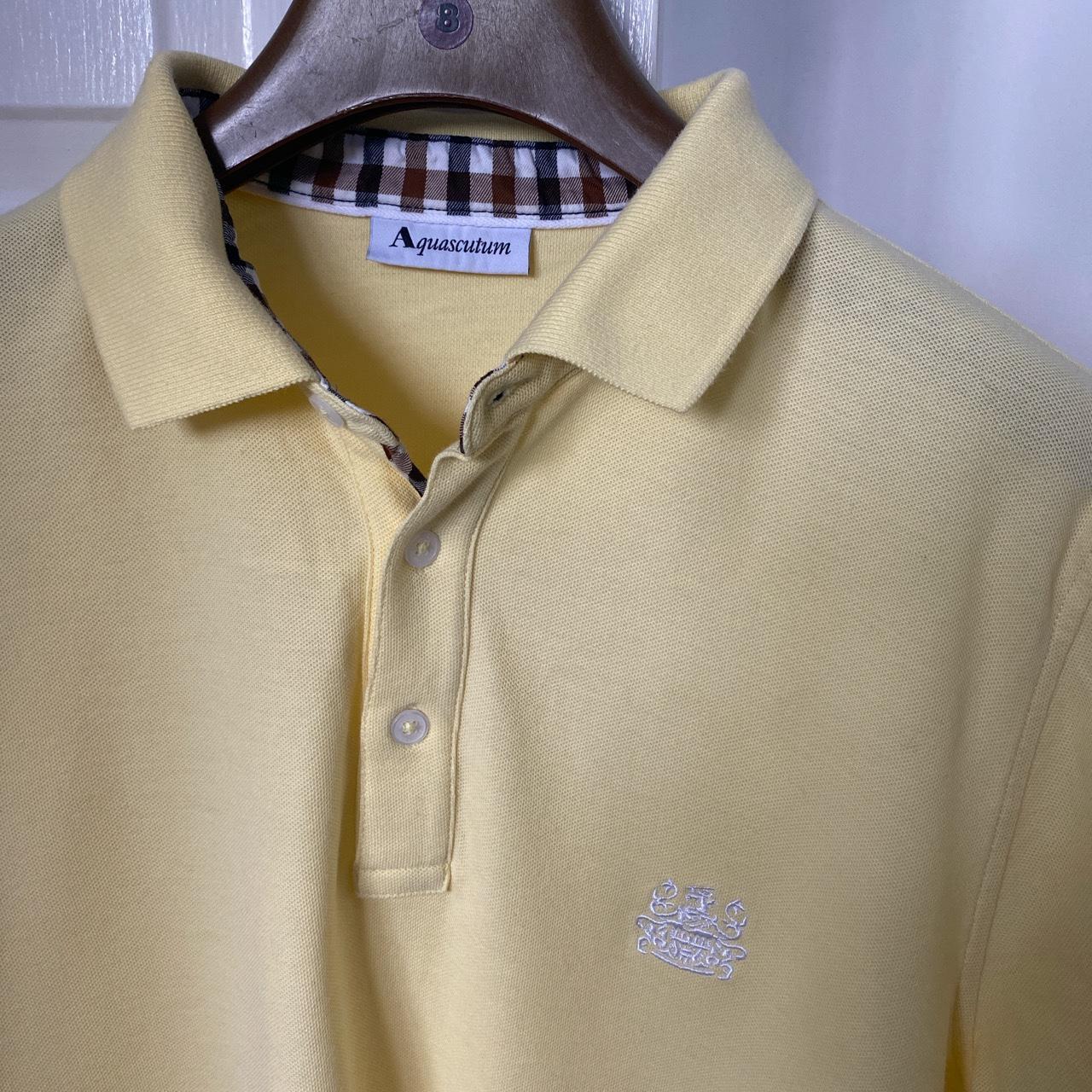 Aquascutum polo shirt Size small Depop