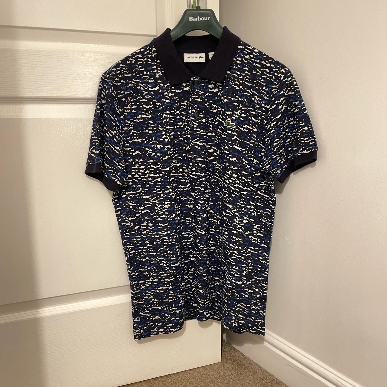 Camo on sale lacoste polo