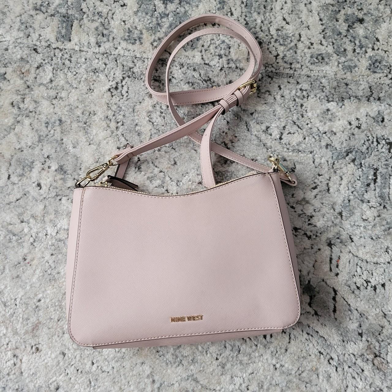 Leather crossbody bag Madewell Pink in Leather - 41398623