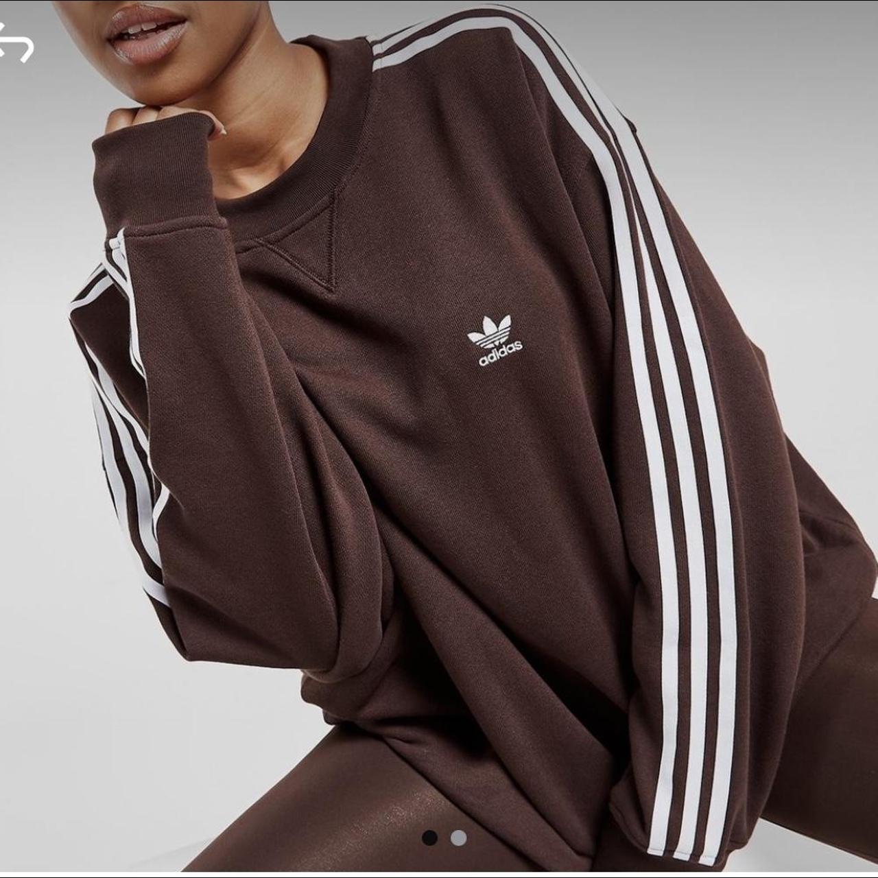 Brown adidas tracksuit online