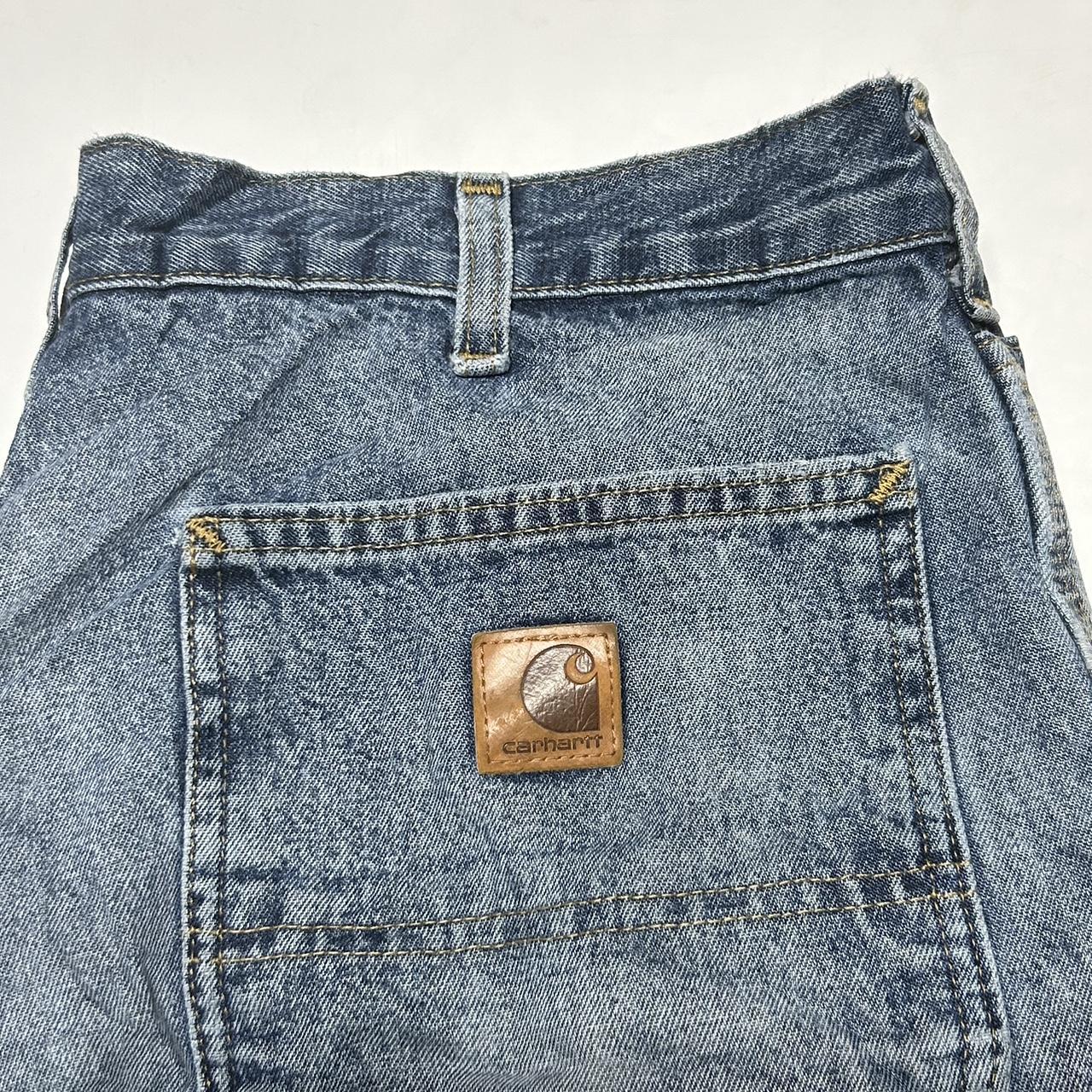 Carhartt acid wash carpenter jeans Size- W36