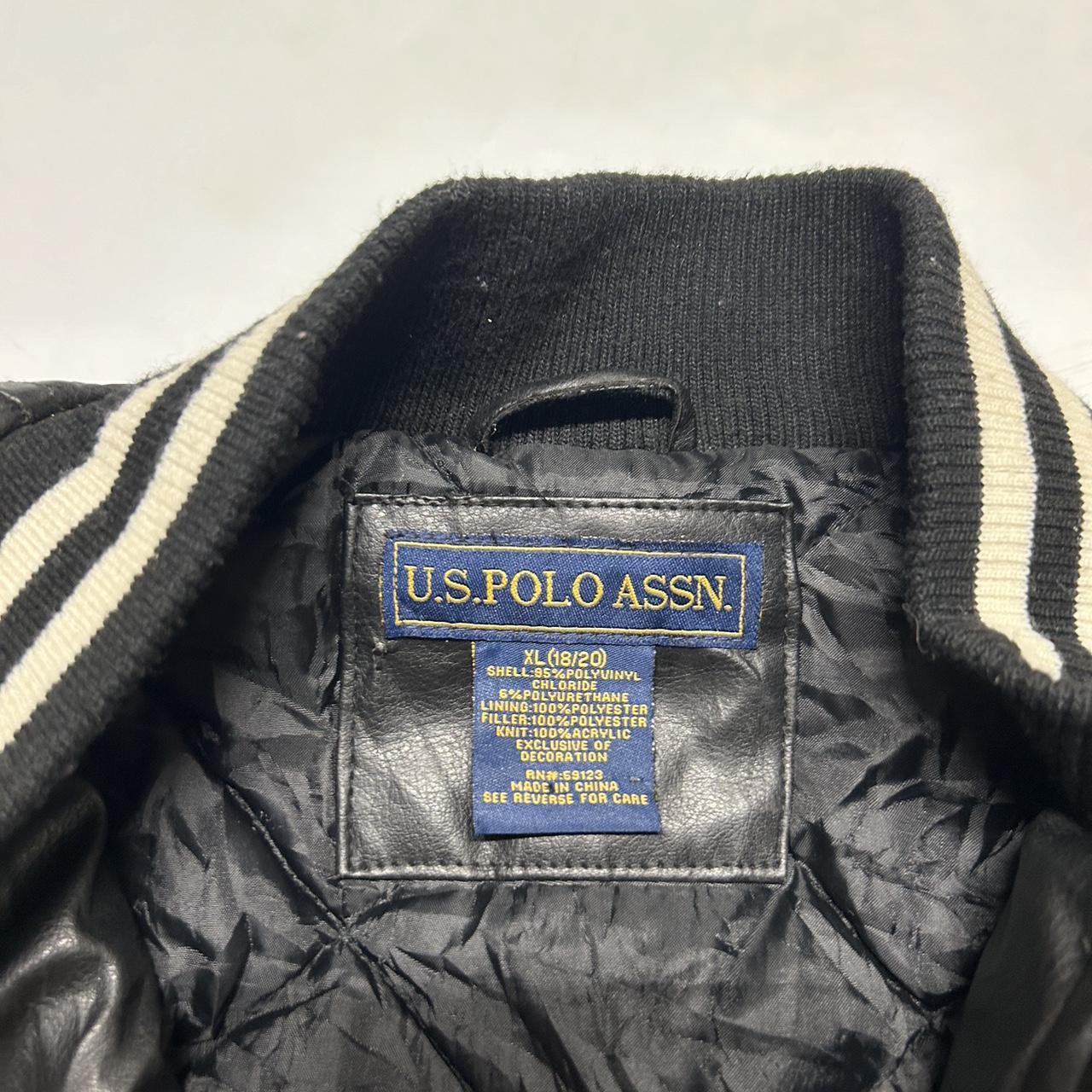 Polo assn leather on sale jacket