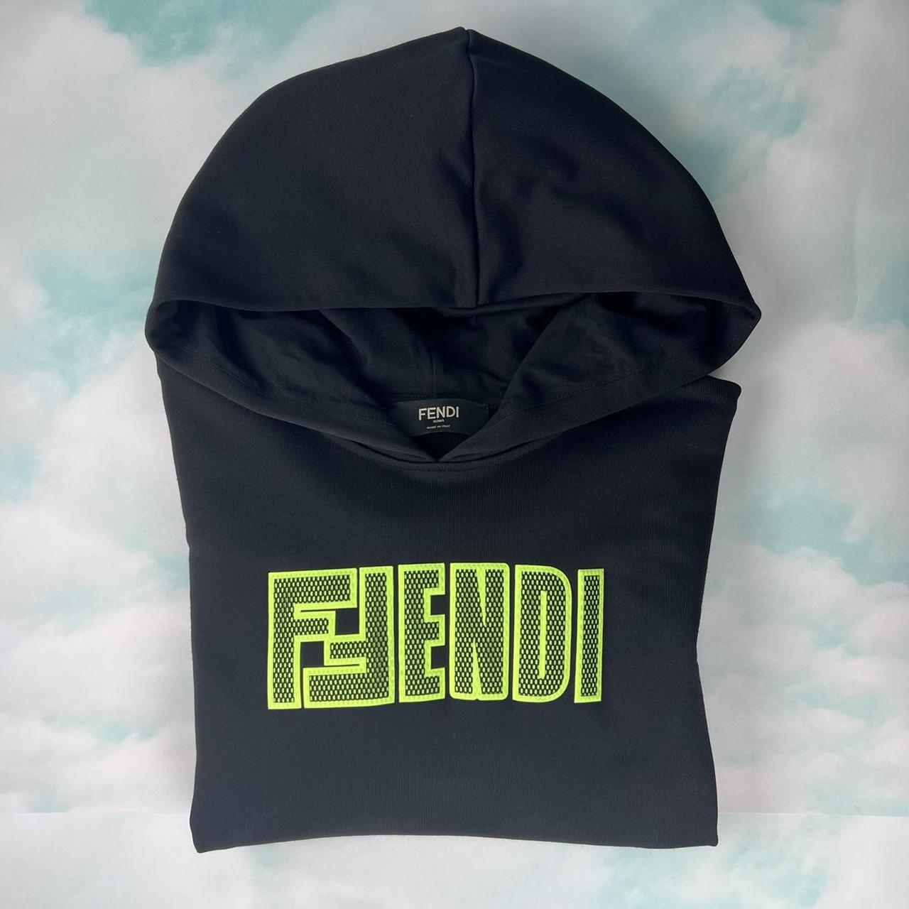 Fendi shop green hoodie