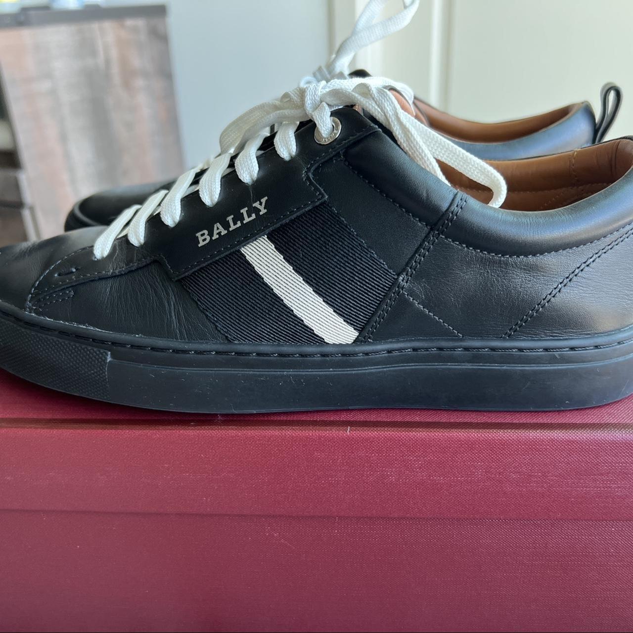 Bally helvio store leather sneaker