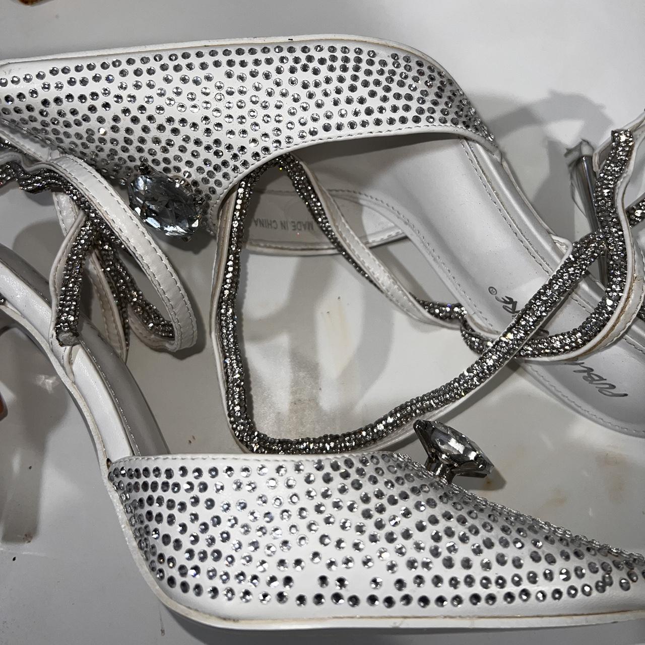 public desire white heels