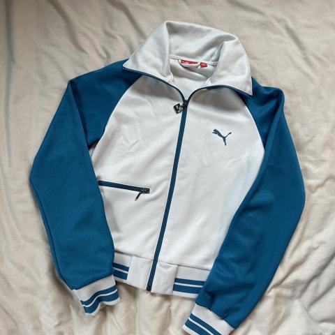 Vintage 90s Puma Bronx Holland Ave Track Jacket Size... - Depop