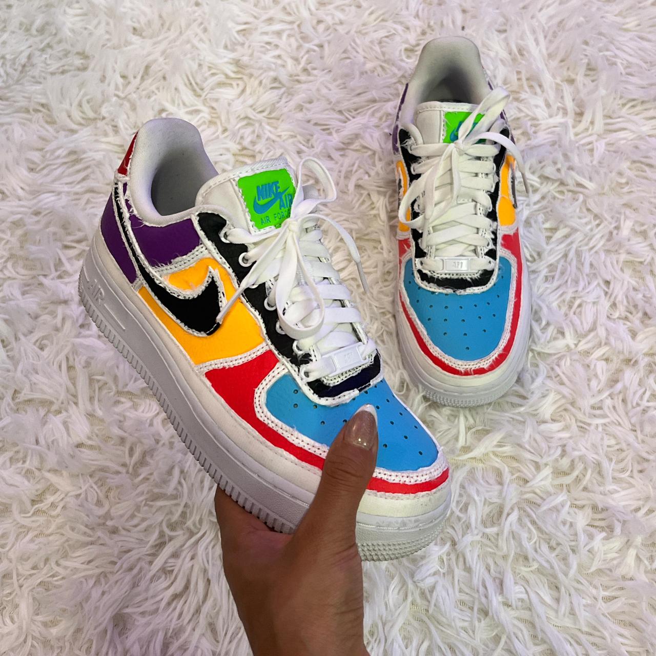 wmns nike air force 1 reveal like new Depop