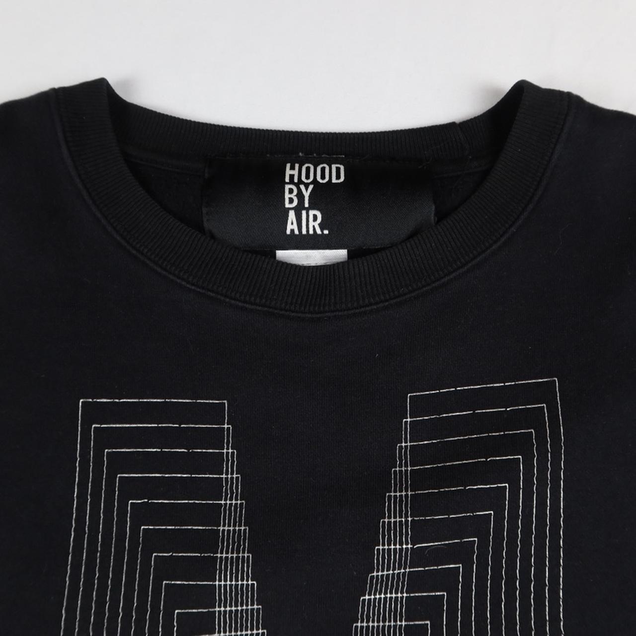 Hood By Air Men's Black and Silver Sweatshirt (4)