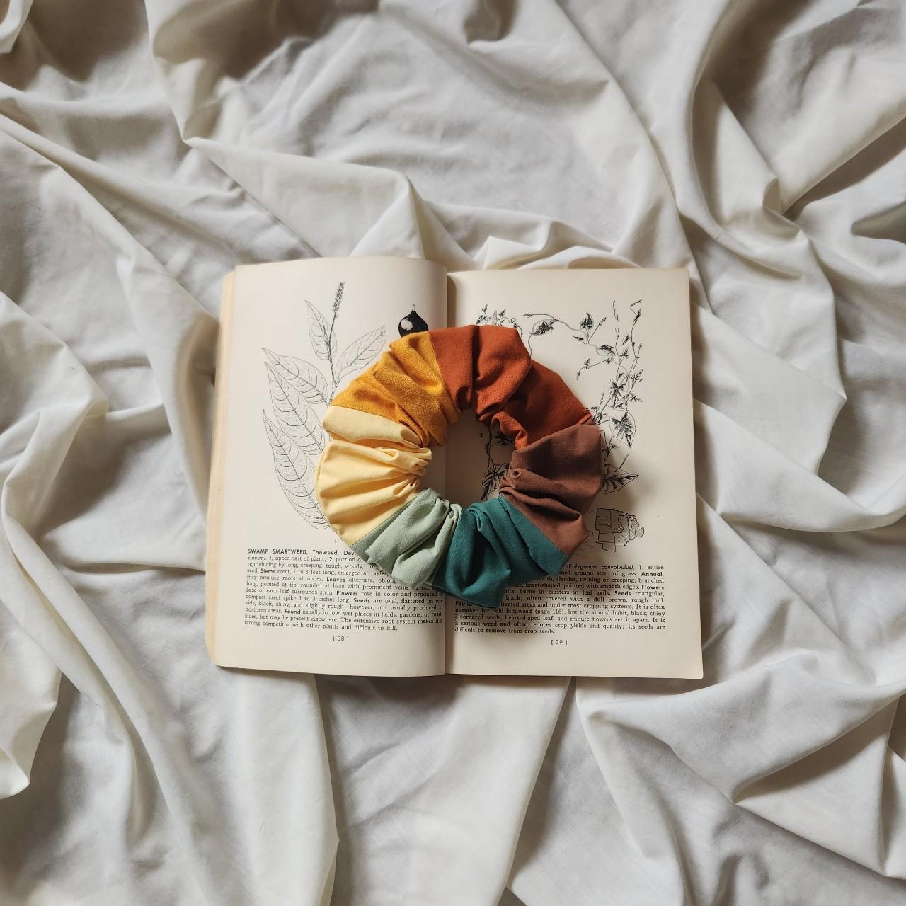 Women's Hair accessory - Multi – Patchwork Scrunc… - image 5