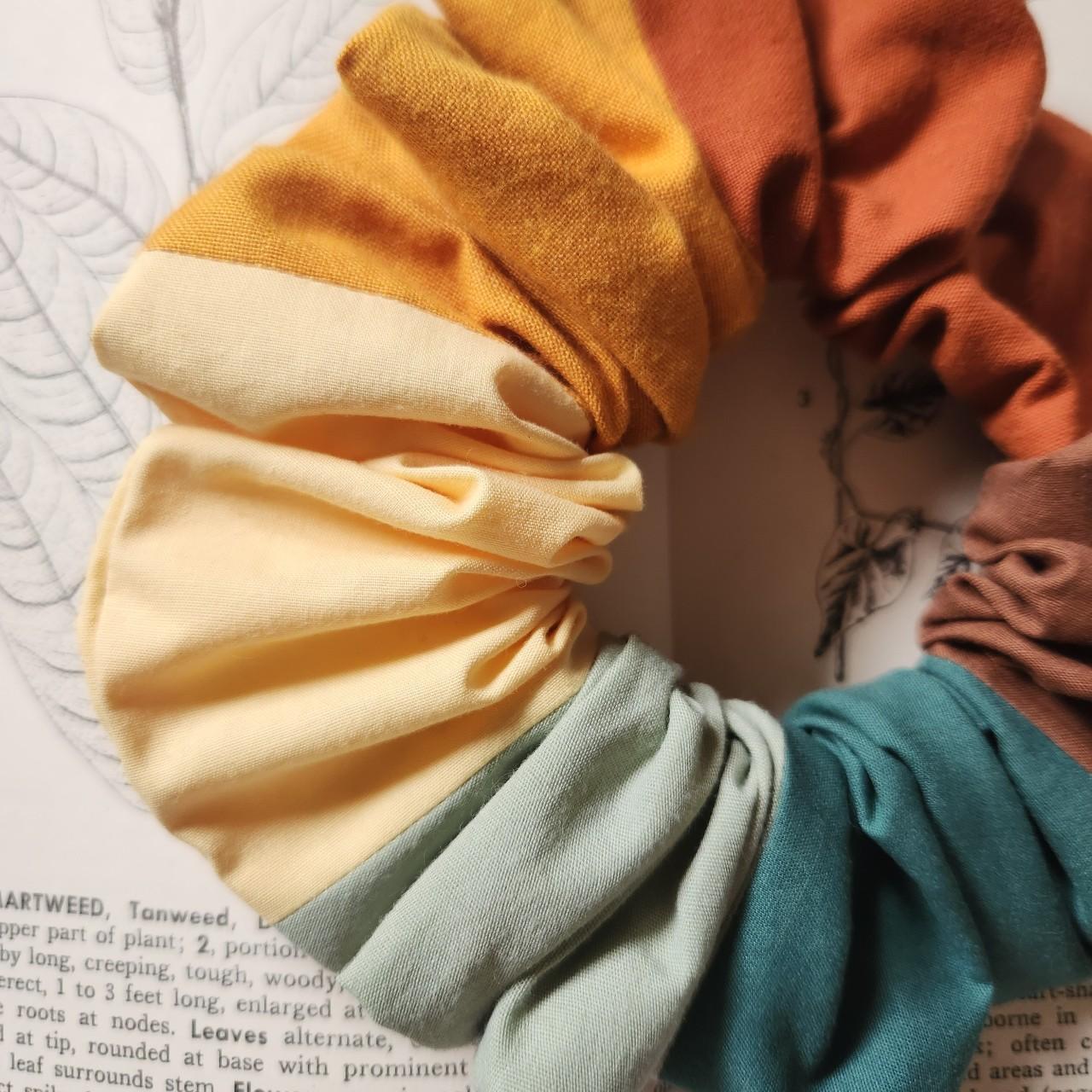 Women's Hair accessory - Multi – Patchwork Scrunc… - image 2