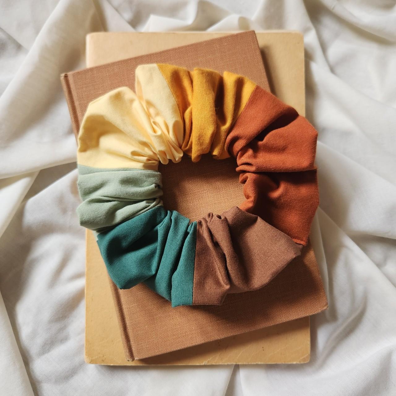 Women's Hair accessory - Multi – Patchwork Scrunc… - image 1