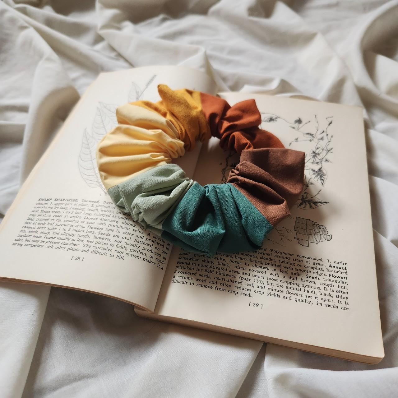 Women's Hair accessory - Multi – Patchwork Scrunc… - image 6