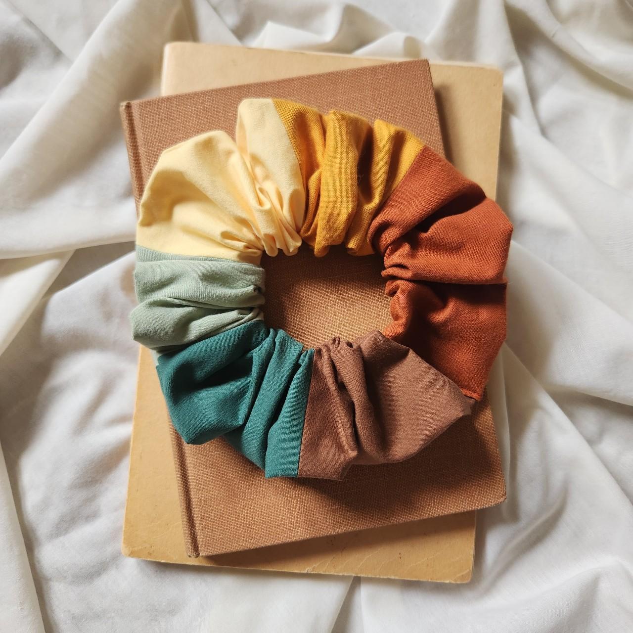 Women's Hair accessory - Multi – Patchwork Scrunc… - image 4