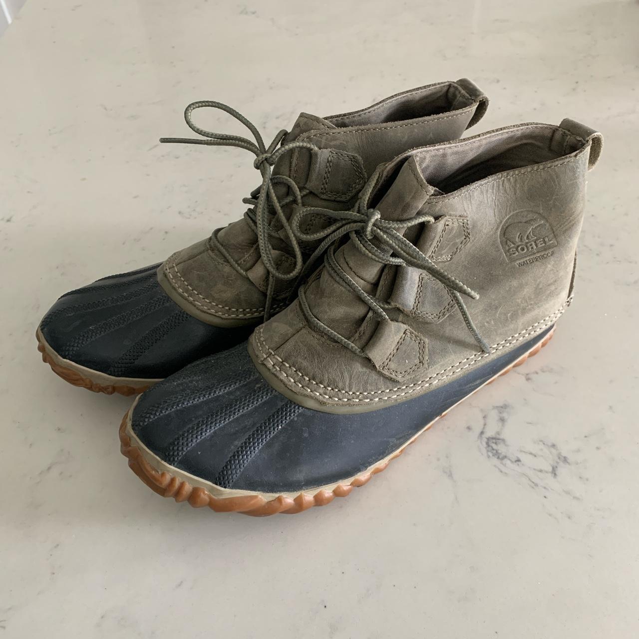 sorel waterproof duck boots