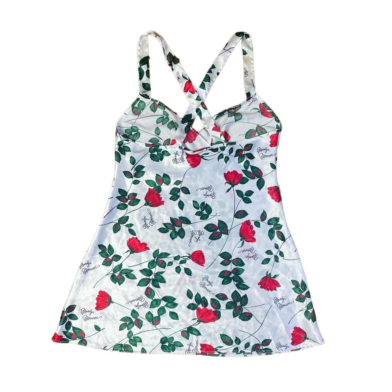 Roses Marilyn Monroe Slip Dress Pretty... Depop