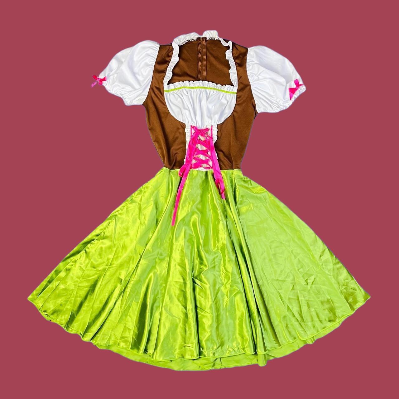 Adorable German Style Milkmaid Dress Great... - Depop
