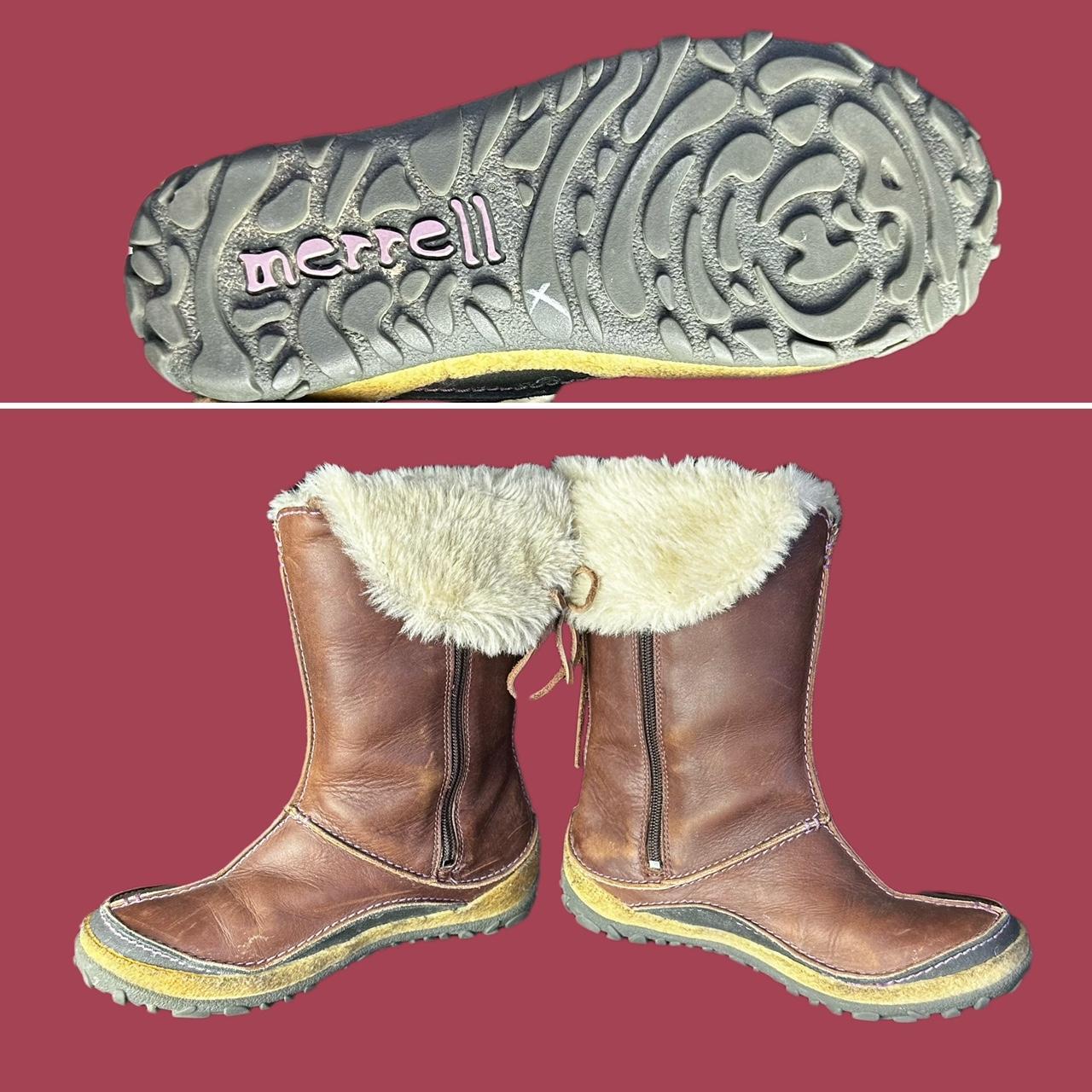 merrell leather boots