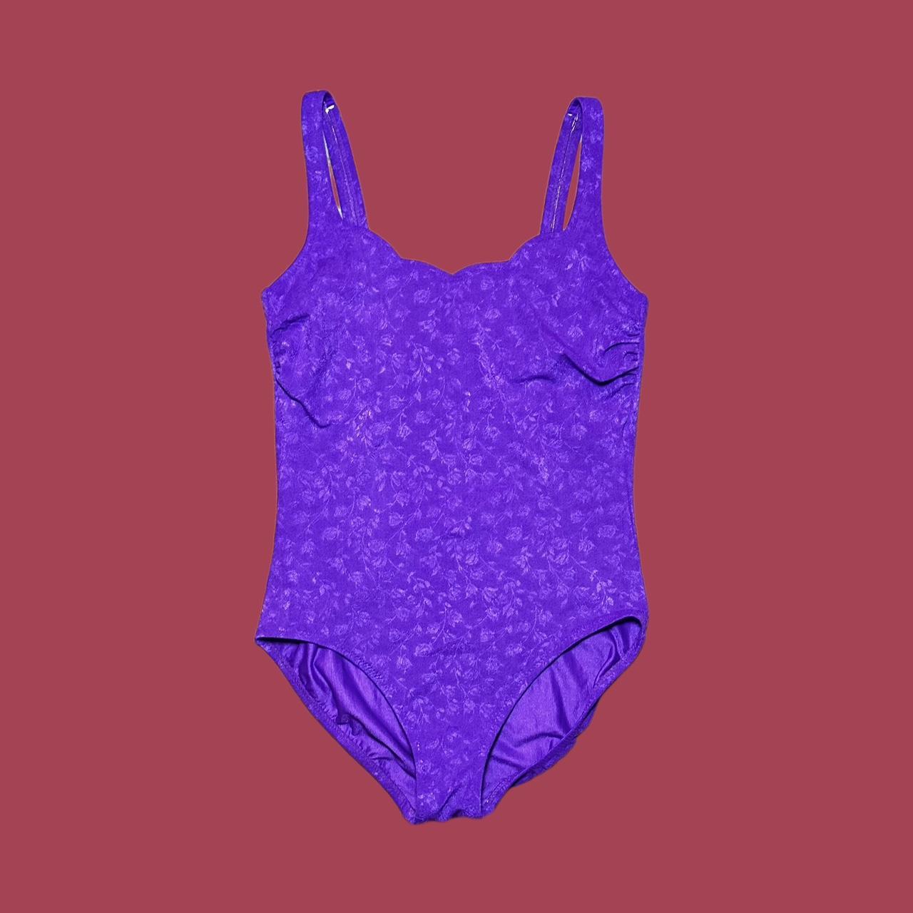 Women's Purple Swimsuit-one-piece | Depop