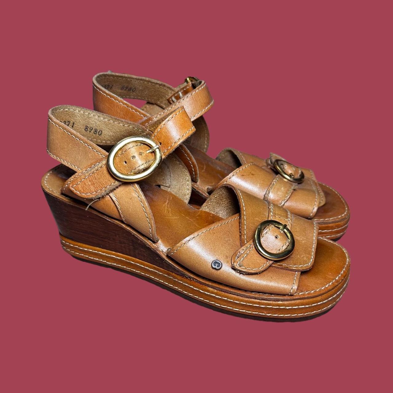 1970's wedge sandals