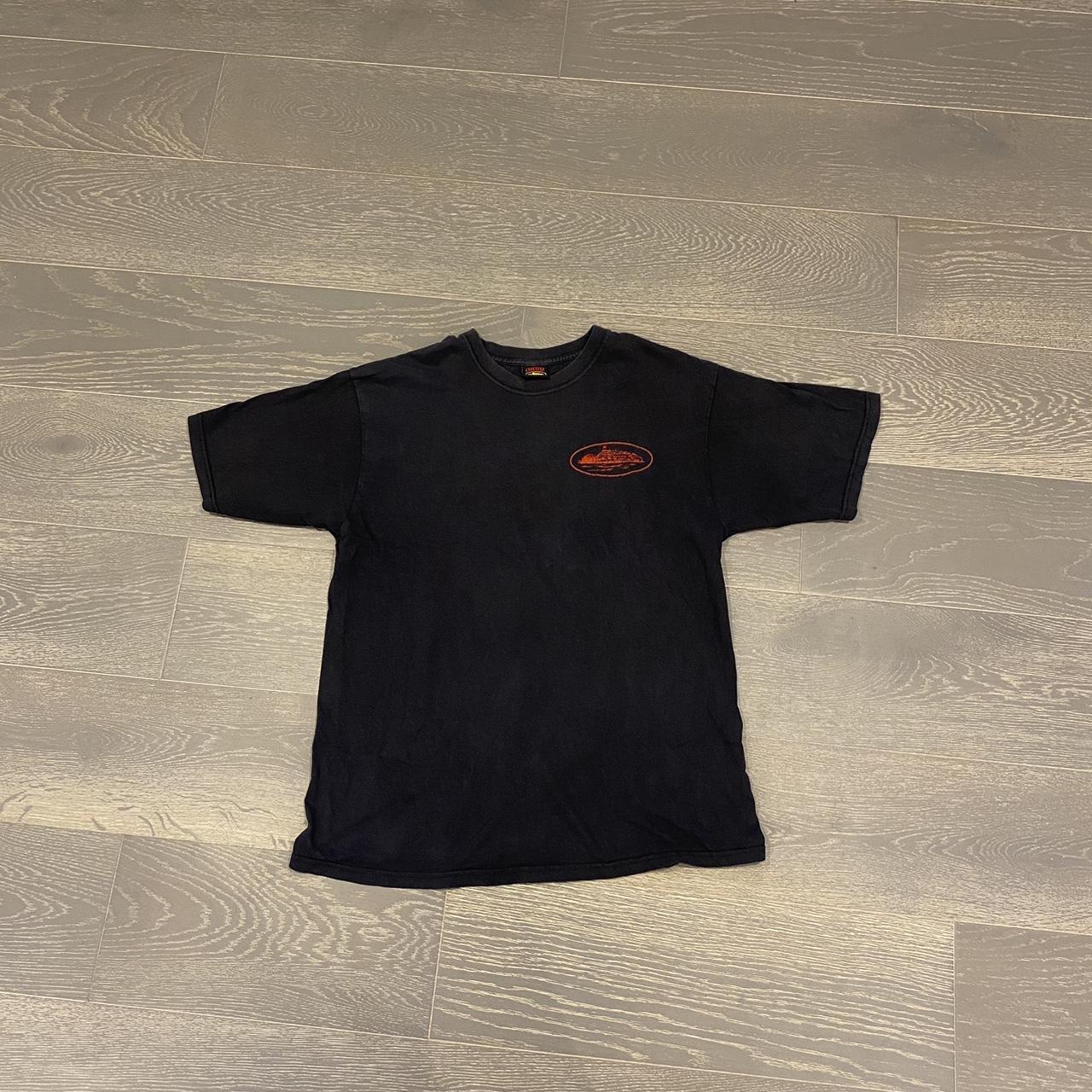 Cortiez RTW black and red tee Size L Condition:... - Depop