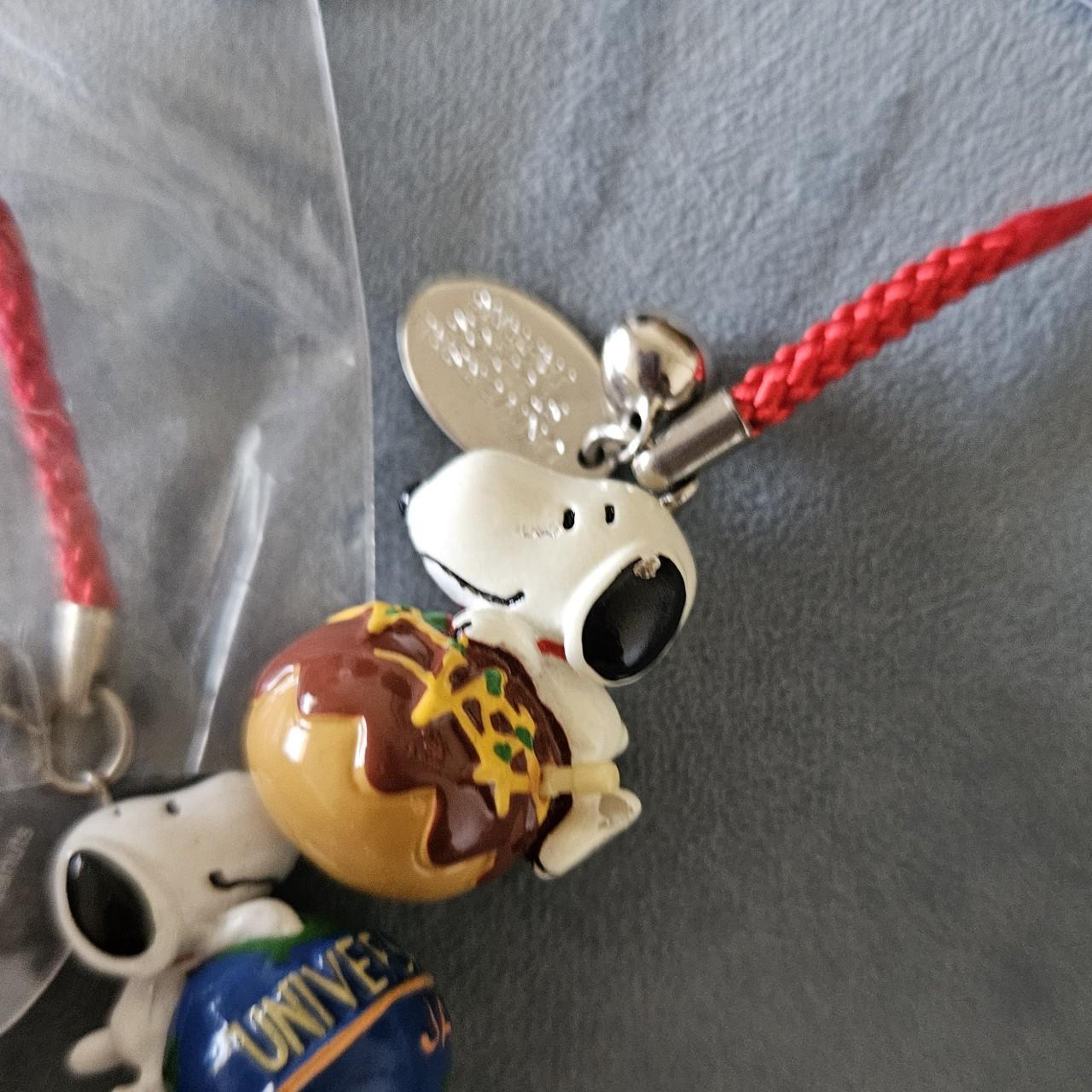 Snoopy Charm Keychain Set There Are Damages On The - Depop