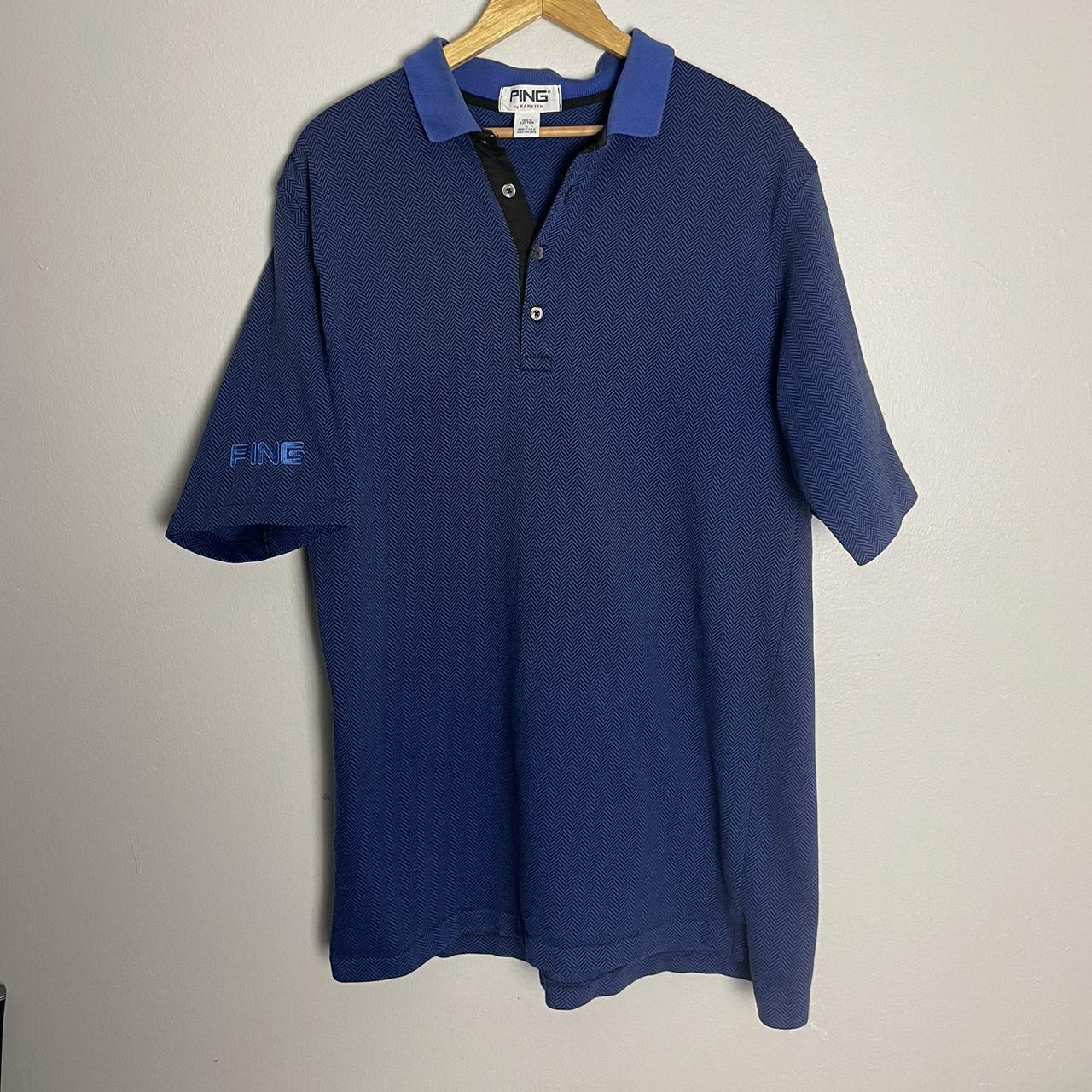 Vintage Ping Karsten golf polo, single stitch. In... - Depop