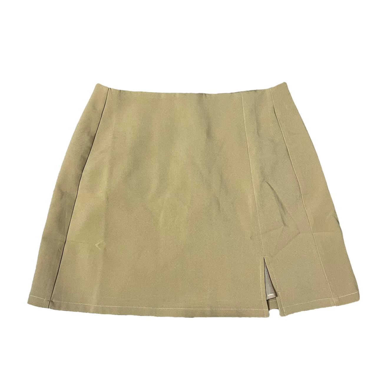 Ava & Ever tan mini skirt size 12 BNWT Great... - Depop