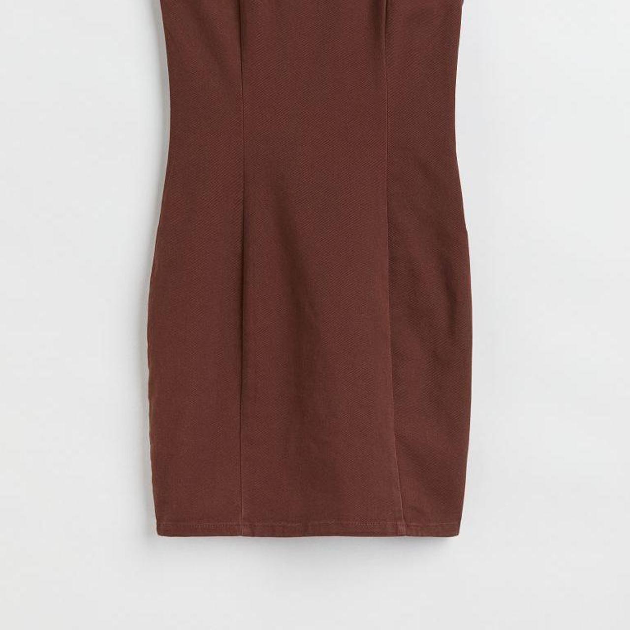 H&M Women's Brown Dress Depop
