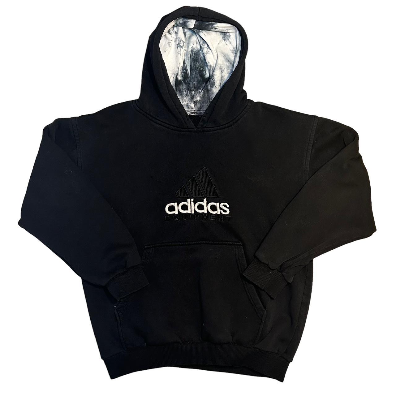 Adidas eqt hoodie black hotsell