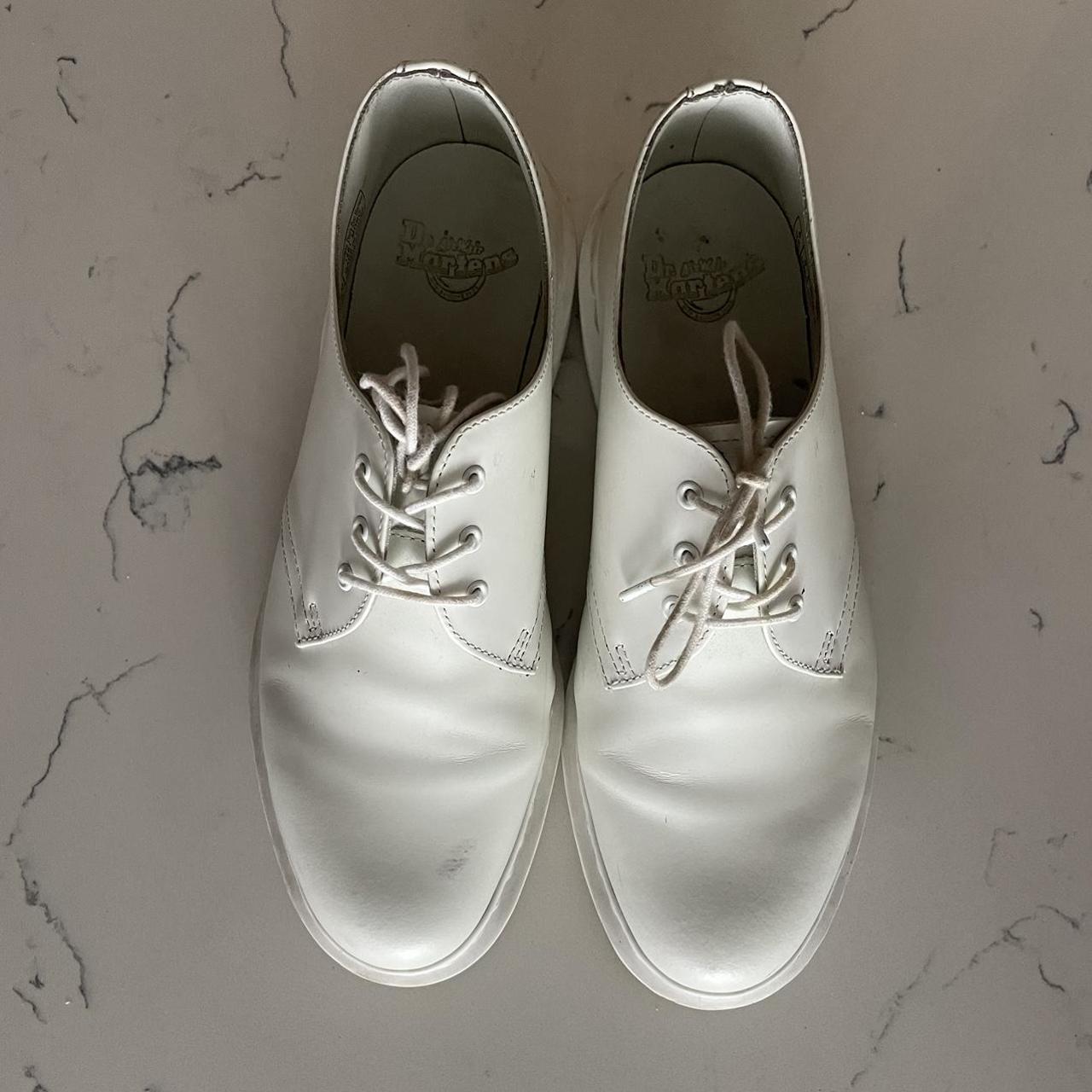 Dr martens mono white 1461 online